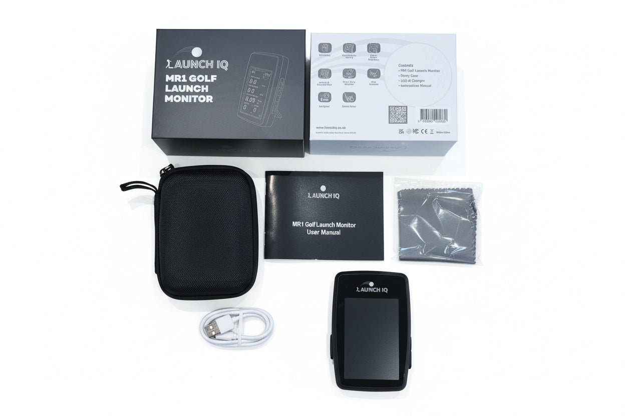 LAUNCH IQ MR1 Golf Launch Monitor – Accurate, Live Data Made Simple